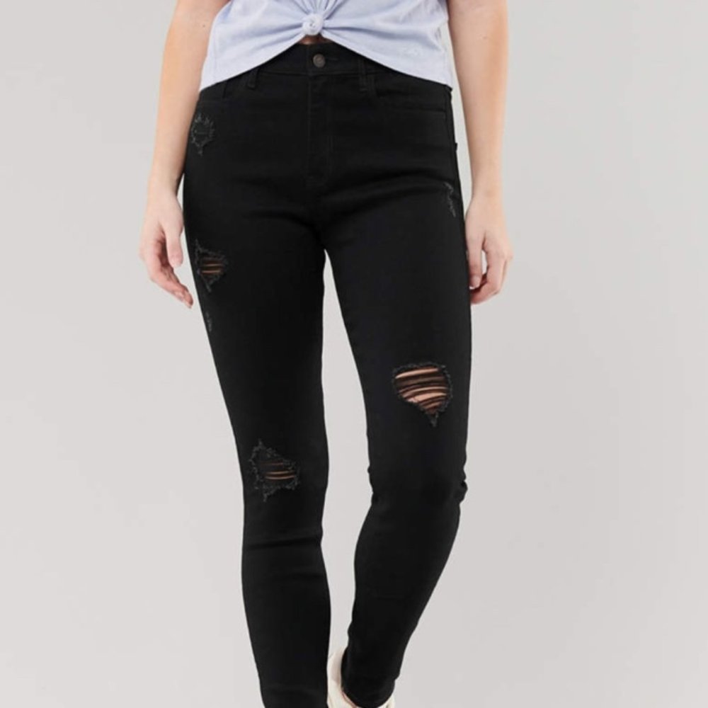 High-Rise Super Skinny Jeans